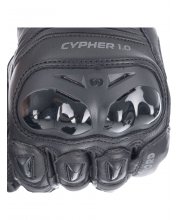 Oxford Cypher 1.0 Short Leather Motorcycle Glove at JTS Biker Clothing